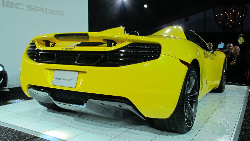 Illustration for article titled See The McLaren 12C Spider Live At Pebble Beach